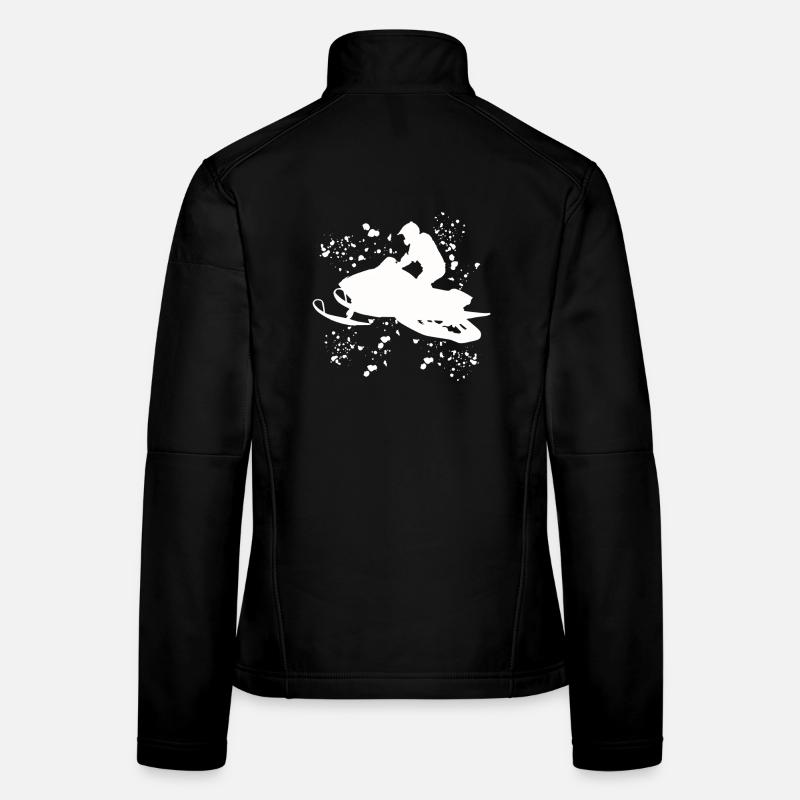 Skidoo Vibrant Snowmobile Adventure Women's Softshell Jacket