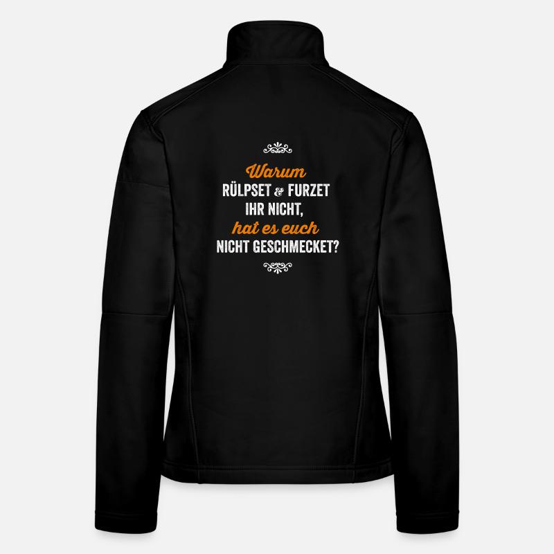 Lustiger Spruch witziges Geschenk Stammtisch Skat Frauen Softshelljacke