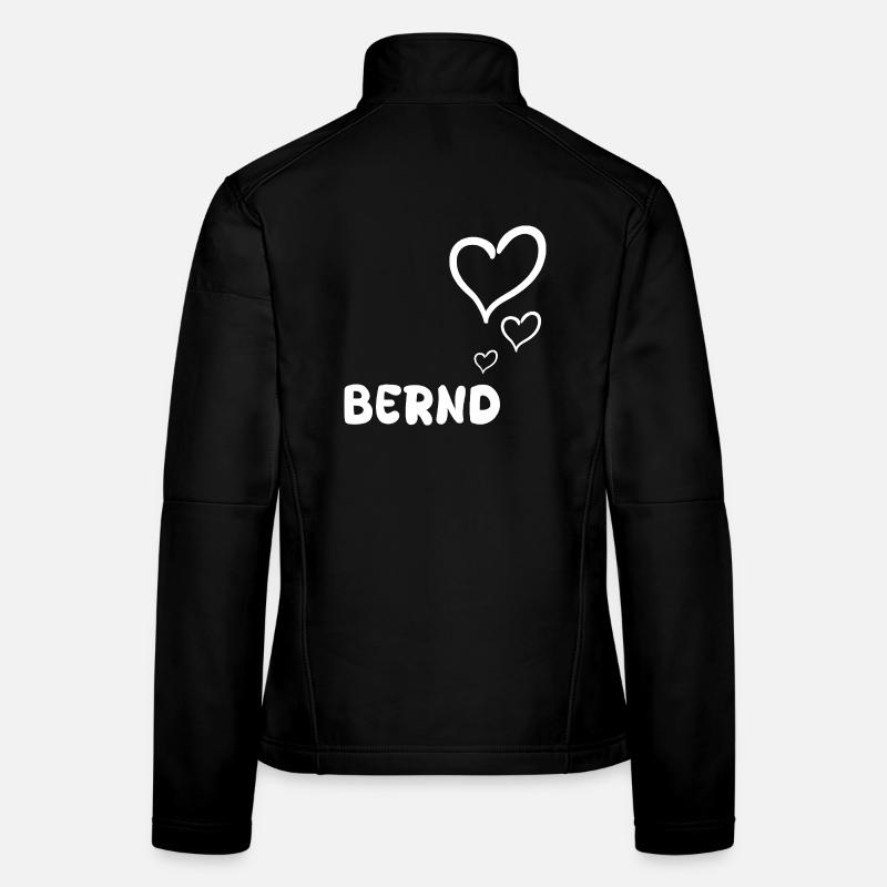 Bernd comme prénom Veste en tissu softshell Femme
