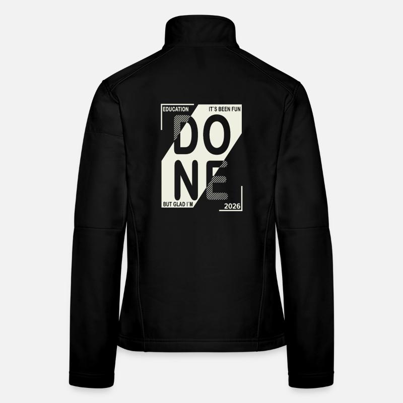 Terminé en 2026 – Formation terminée dans la conception Veste en tissu softshell Femme