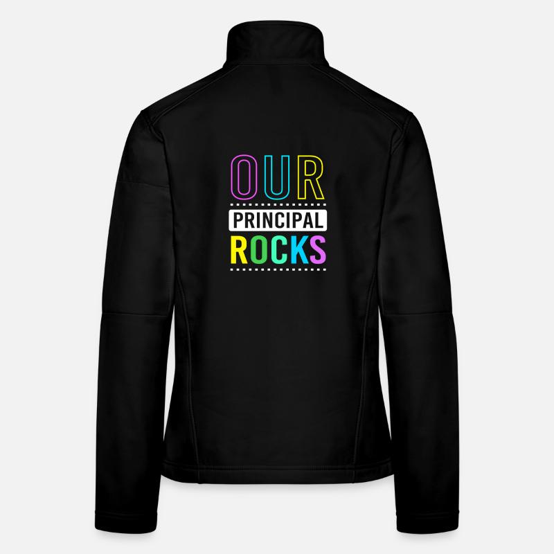 Direktor Schulleitung Schule Rektor Schulleiter Frauen Softshelljacke