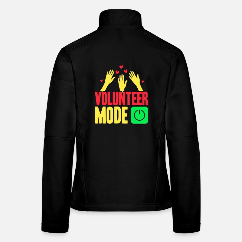Mode d’appréciation des bénévoles sur Volunteer Veste en tissu softshell Femme