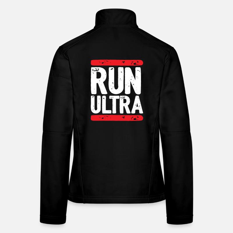 Run Ultra Veste en tissu softshell Femme