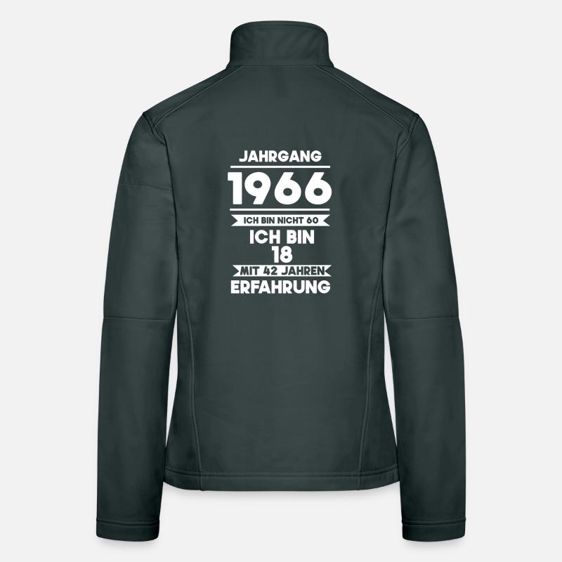 Born in 1966 Women's Softshell Jacket