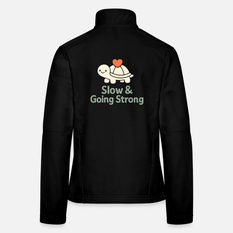 Gentle parenting identity, slow Women's Softshell Jacket