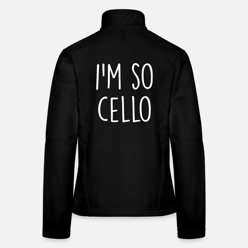 Violoncelle Veste en tissu softshell Femme