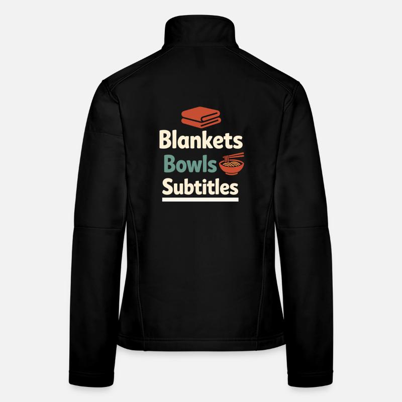 Anime introvert Weeb couch potato Women's Softshell Jacket