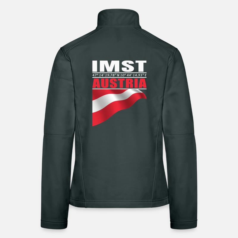 Imst Veste en tissu softshell Femme