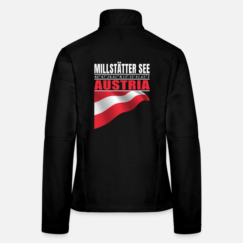 Lac de Millstatt Veste en tissu softshell Femme