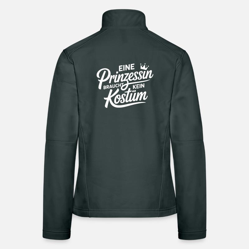 Princess doesn't need a costume carnival carnival Women's Softshell Jacket