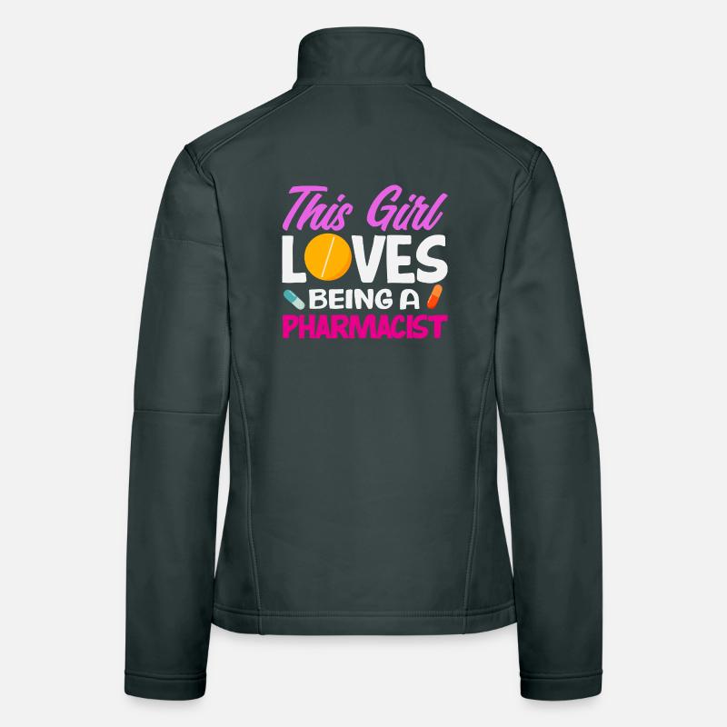 Pharmacien Technicien Pharmaceutique Veste en tissu softshell Femme