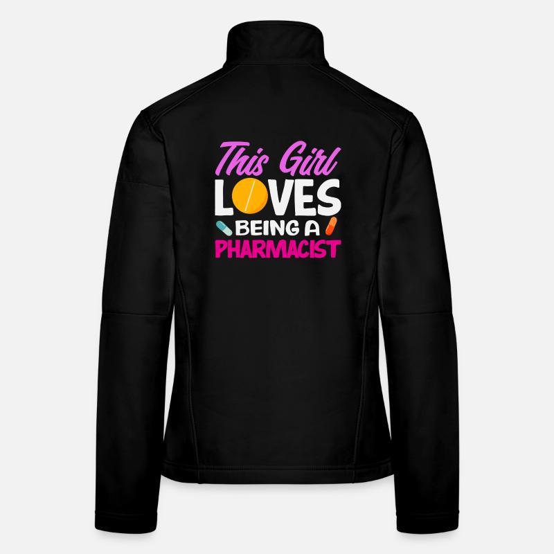 Apotheker Pharmazeutisch-technischer Frauen Softshelljacke