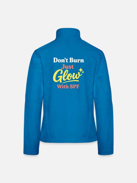 Spf Culture Identity Skin Care Humor - Women's Softshell Jacket - black - Back