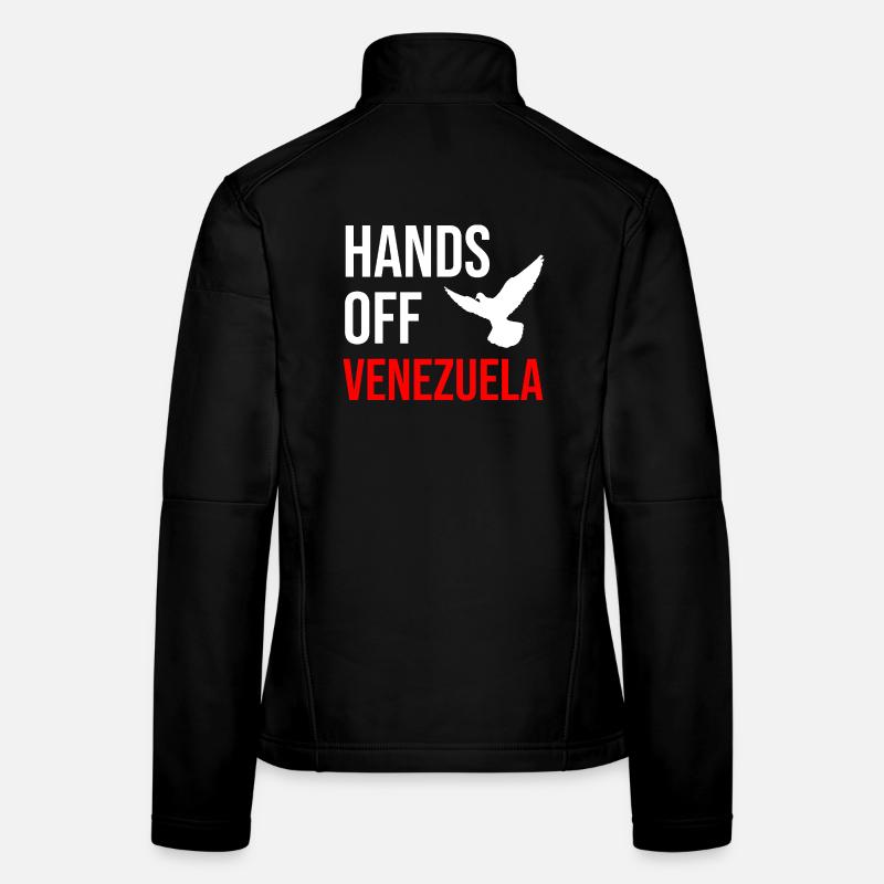 TOUCHE PAS AU VENEZUELA Veste en tissu softshell Femme