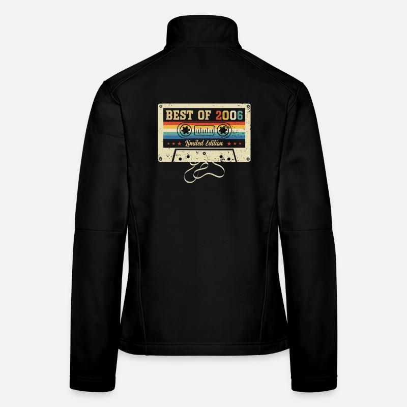 20e anniversaire du meilleur de 2006 Veste en tissu softshell Femme