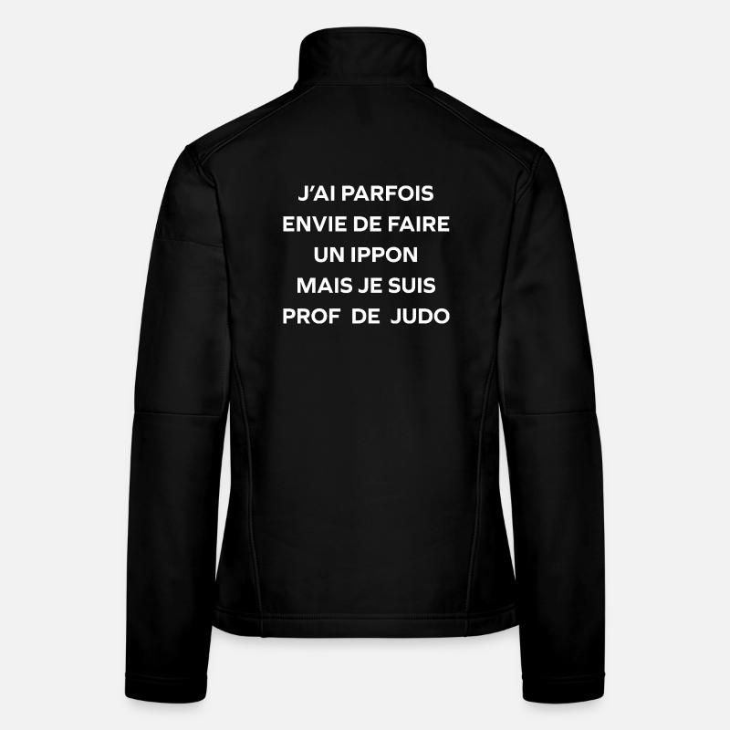 Ippon Rêvé par le Coach Judo Veste en tissu softshell Femme