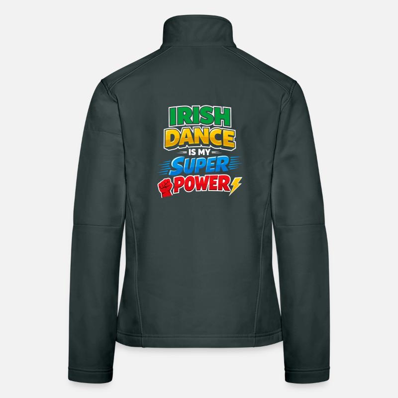 Irish Dance Step-dancing Celtic Fan Women's Softshell Jacket