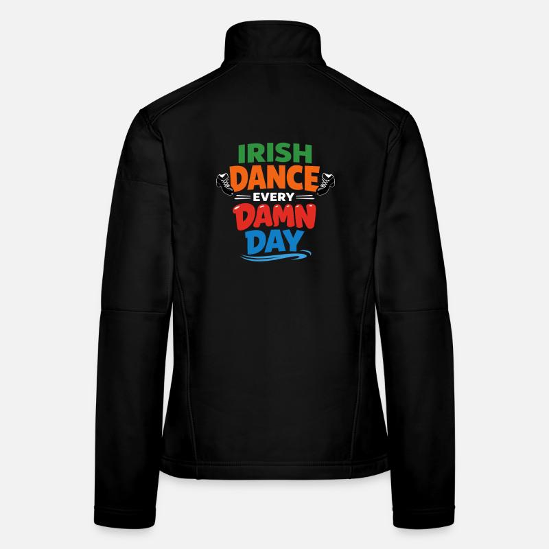 Irischer Tanz Step-dancing Celtic Fan Frauen Softshelljacke