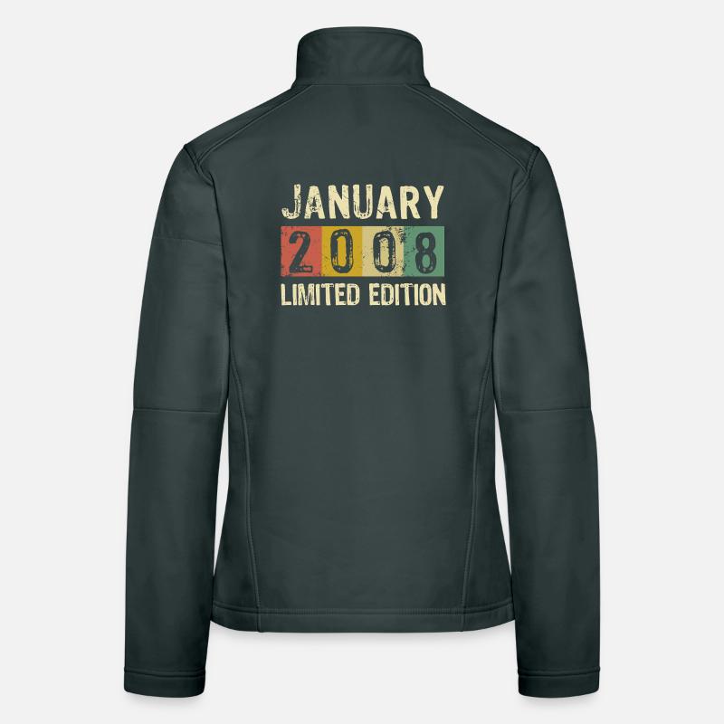 Limited Edition January 2008 Birthday Gift Women's Softshell Jacket