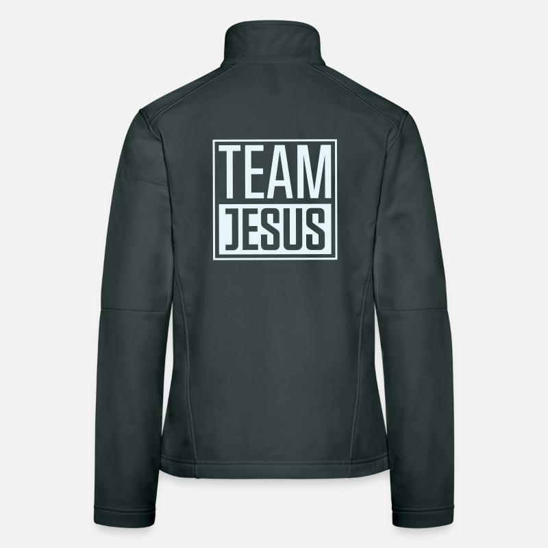Team Jesus Women's Softshell Jacket