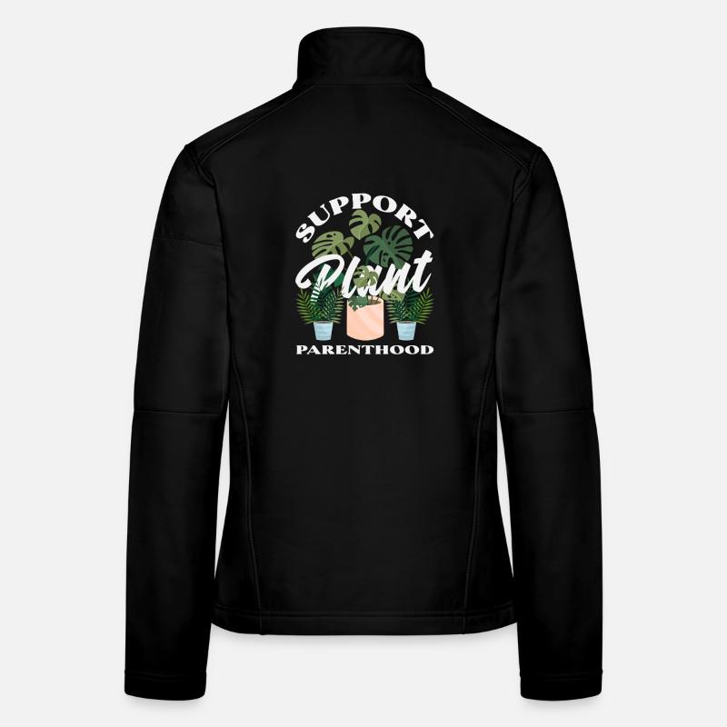 Supporting plant parenting Women's Softshell Jacket
