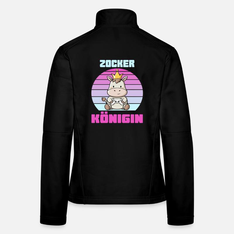 Jeu Veste en tissu softshell Femme