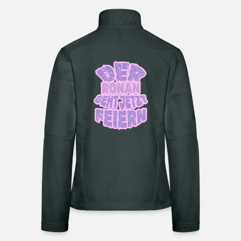 Ronan Ronan Veste en tissu softshell Femme