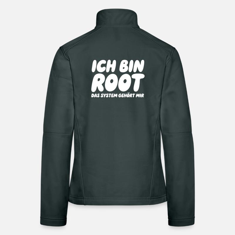 Je suis Root – Le système m’appartient Veste en tissu softshell Femme