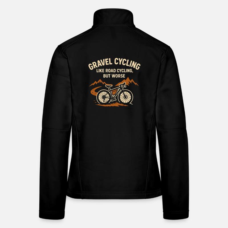 Randonnée de Cyclisme de Gravier en Montagne Veste en tissu softshell Femme