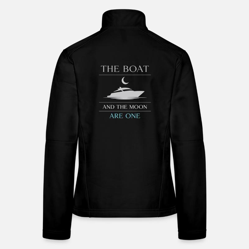 Night boating with Women's Softshell Jacket