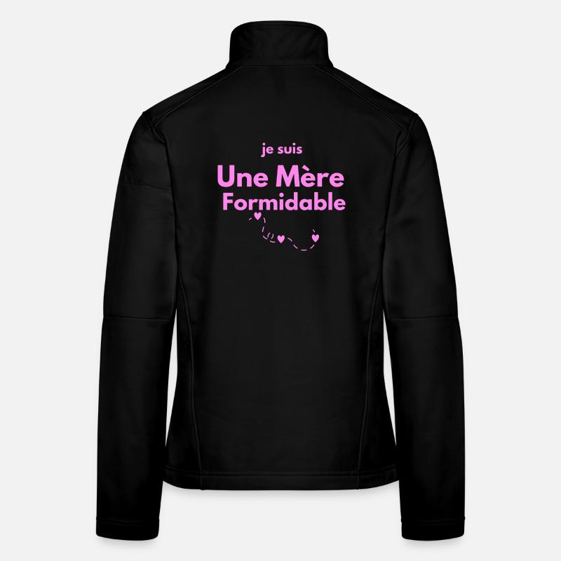 Mère Formidable  Veste en tissu softshell Femme