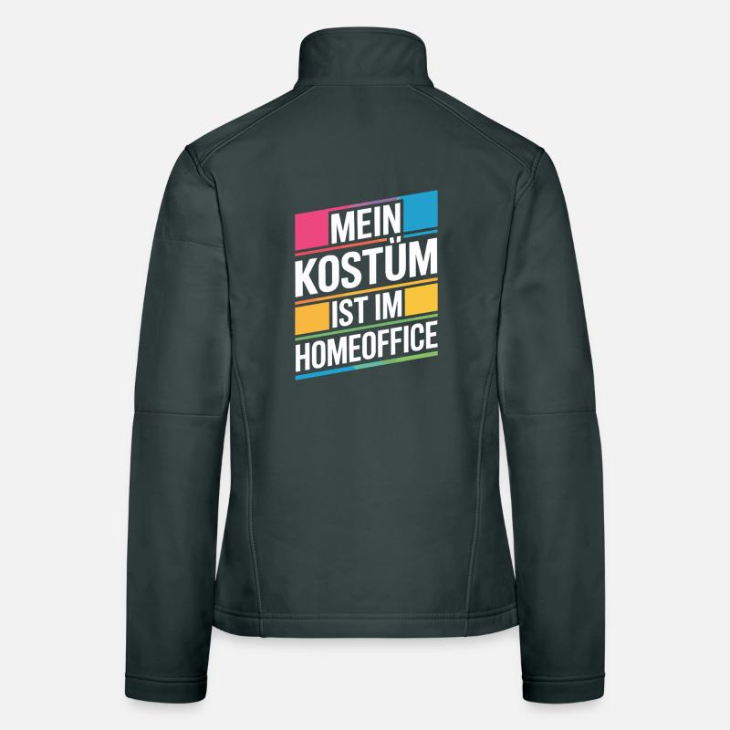 Le costume se trouve dans le bureau du carnaval du bureau principal Veste en tissu softshell Femme