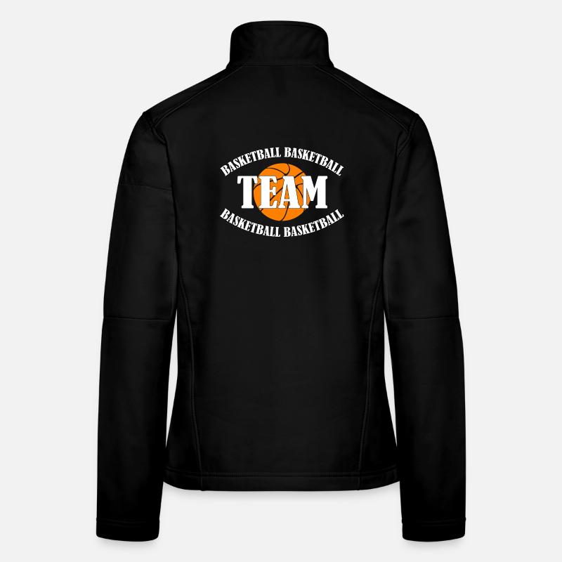 Équipe de basket-ball Veste en tissu softshell Femme