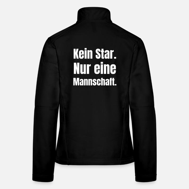 Kein Star, Nur eine Mannschaft, Frauen Softshelljacke