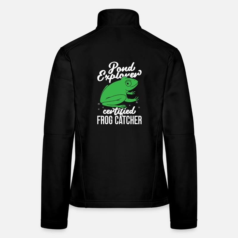Frog Catcher Pond Explorer Certified Frog Women's Softshell Jacket