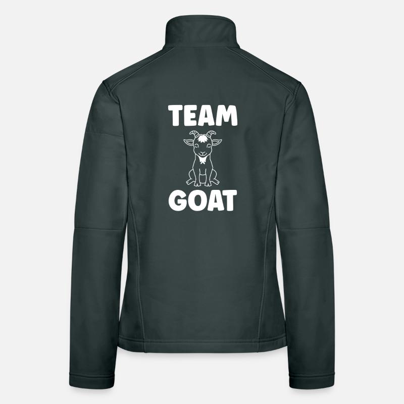 Team GOAT Chèvre Logo Women's Softshell Jacket