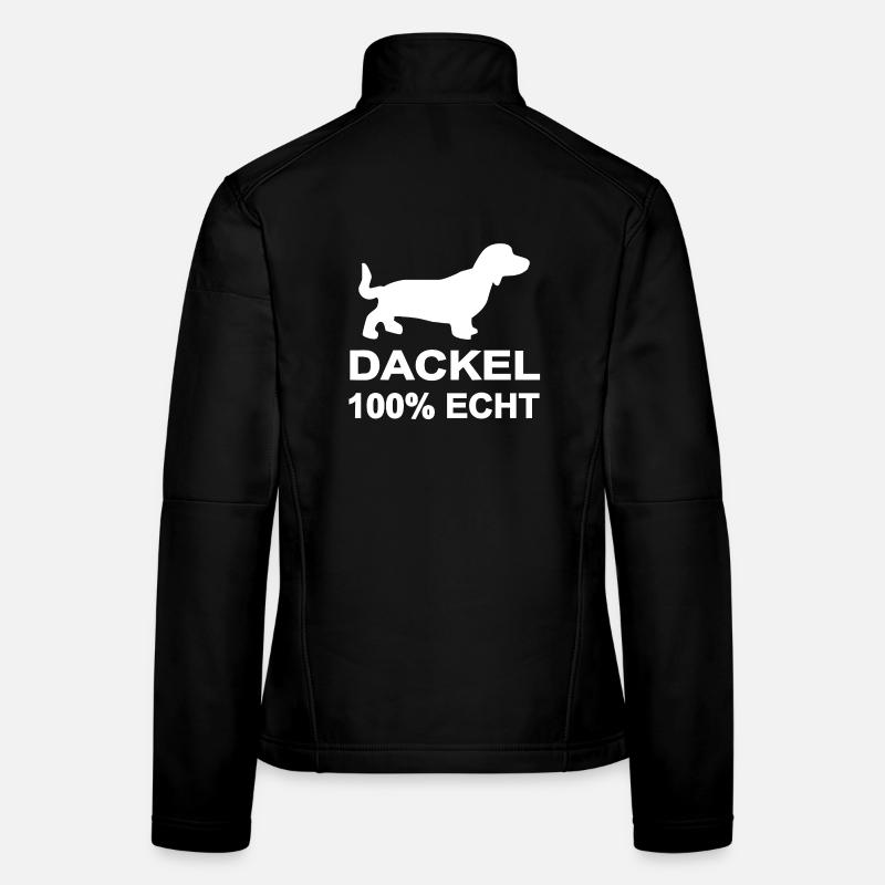 Dackel Frauen Softshelljacke