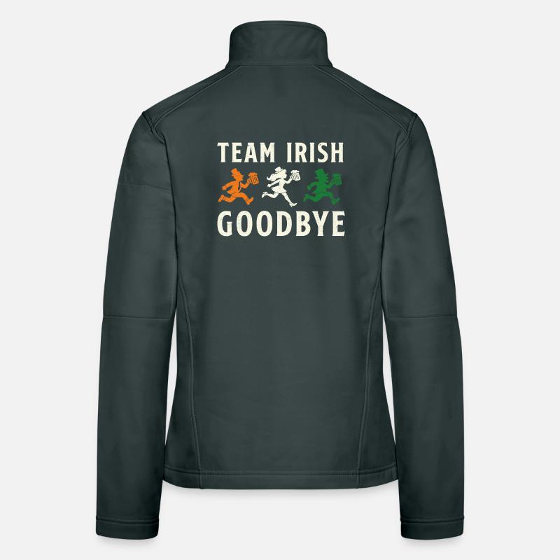 Team Irish Abschied St. Patrick's Day Frauen Softshelljacke