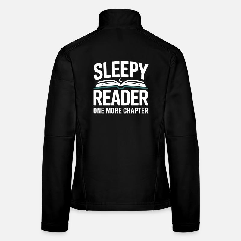 Sleepy Reader One More Chapter Lesen Frauen Softshelljacke