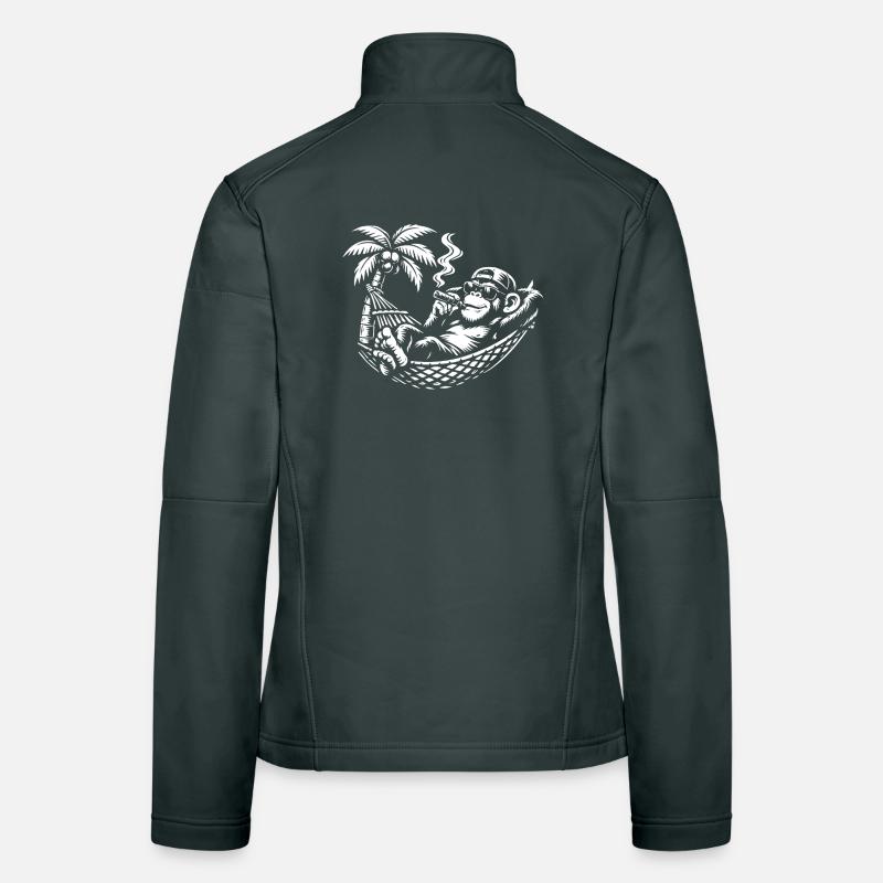 Cigare hamac Chill Monkey Veste en tissu softshell Femme