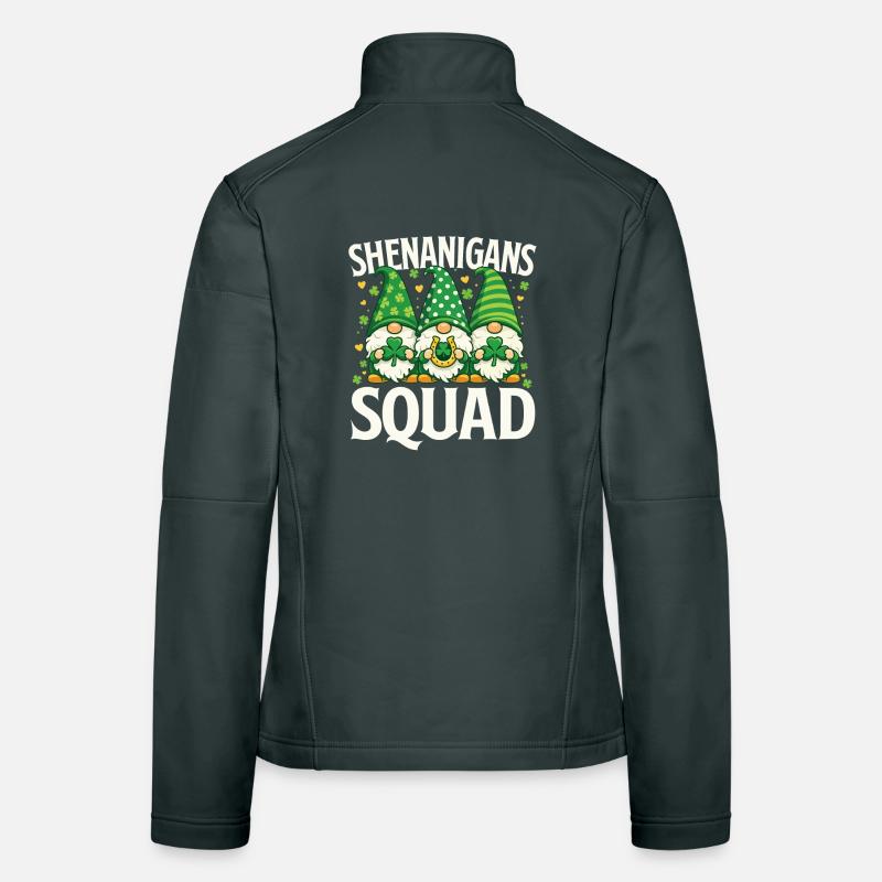Shenanigans Squad St Patrick’s Irish Women's Softshell Jacket
