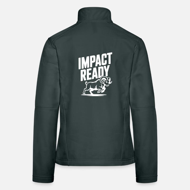 Aufgriffbereit Frauen Softshelljacke