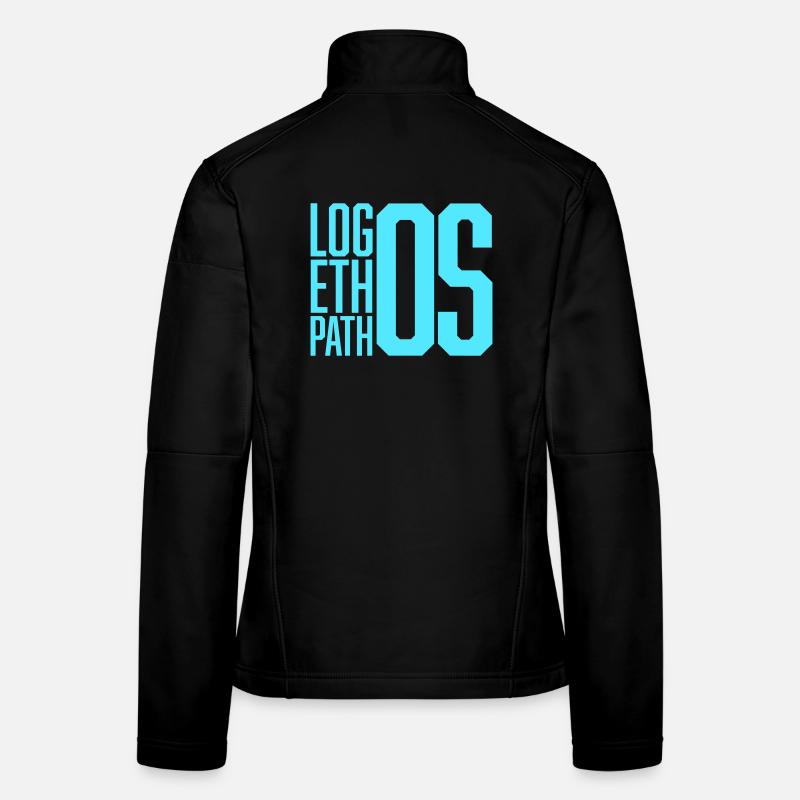 Logos Ethos Pathos Rhetorik Philosophie Student Frauen Softshelljacke