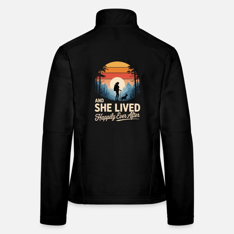 Und sie lebte glücklich bis ans Ende ihrer Tage Frauen Softshelljacke