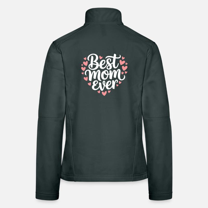 Meilleure maman de tous les temps Veste en tissu softshell Femme