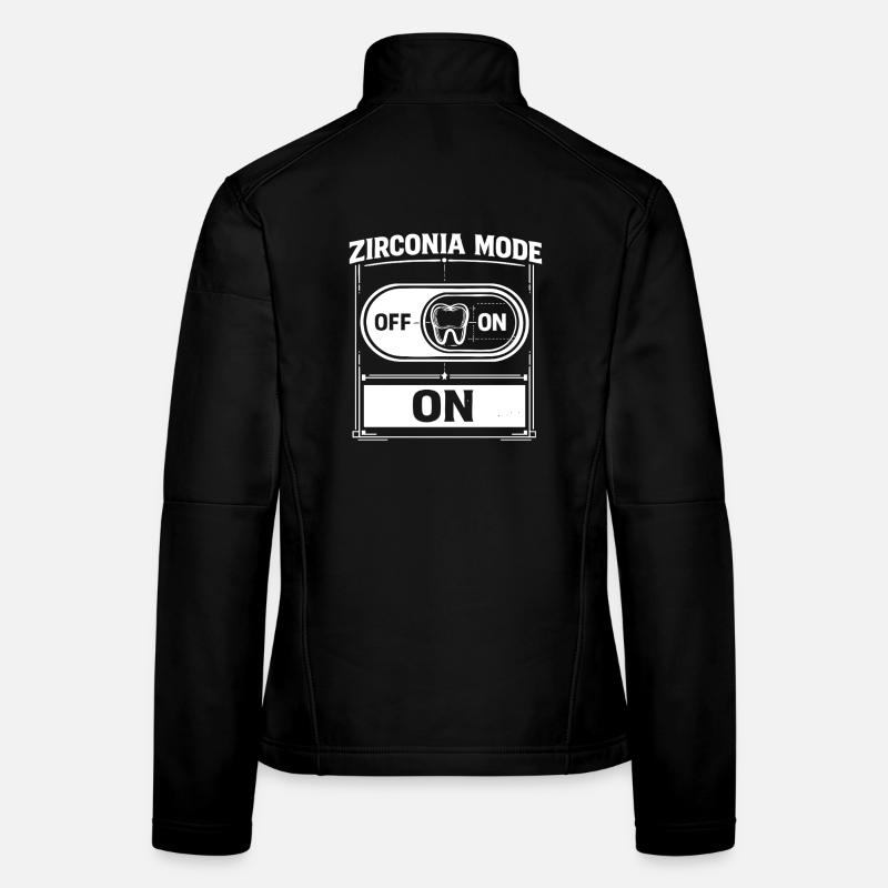Zahntechniker – Zirconia Mode Frauen Softshelljacke