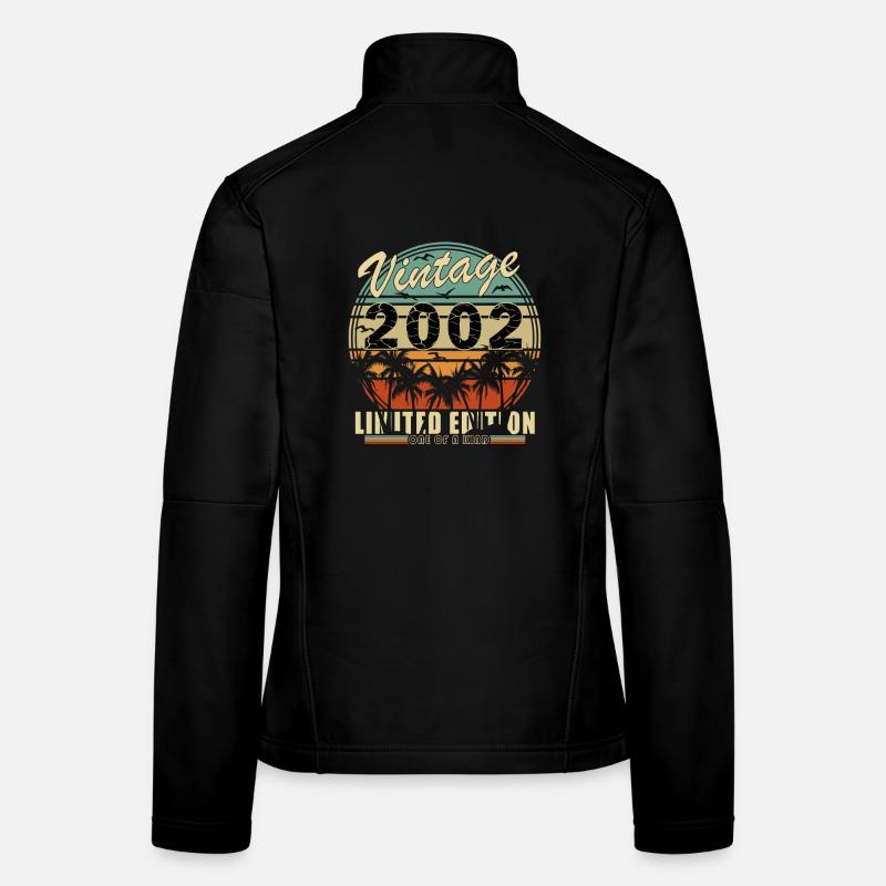 24e anniversaire 2002 Veste en tissu softshell Femme