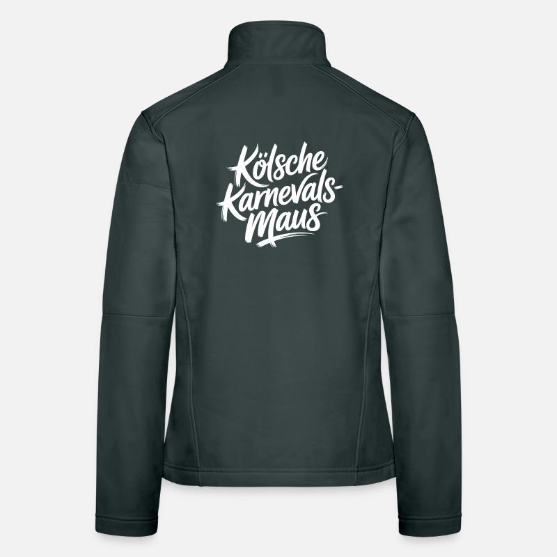 Kölsche Karnevalsmaus Karneval Köln Kölner Maus Frauen Softshelljacke