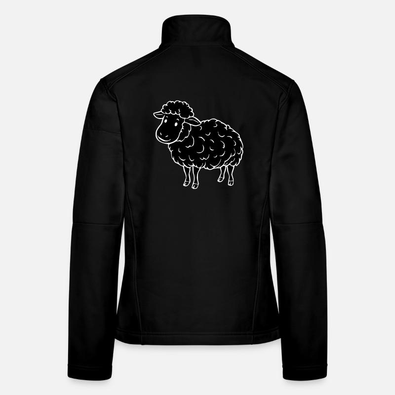 black sheep Women's Softshell Jacket