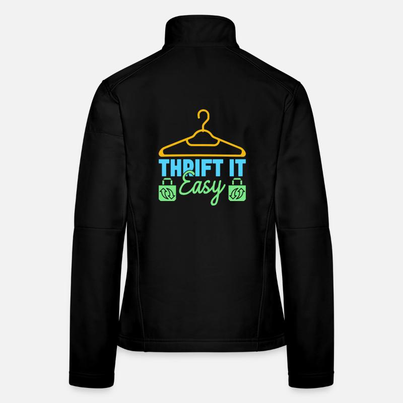 Thrift Shopper Thrift It Easy Thrift Store Women's Softshell Jacket